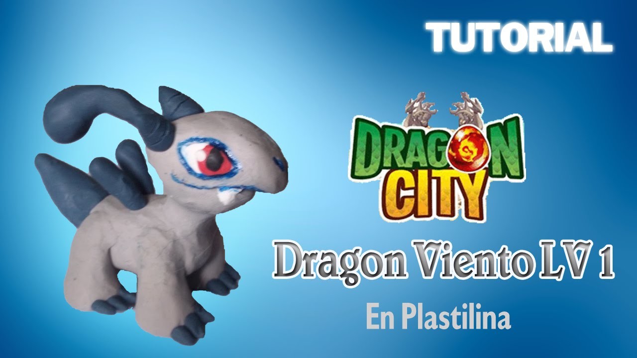 Dragon City. Tutorial Dragon Viento en Plastilina. How to make Wind Dragon with Plasticine
