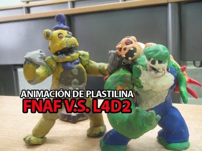 FNAF vs L4D2 animación stop motion en plastilina