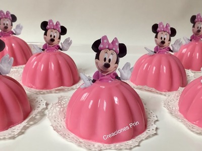 Gelatinas de Minnie Mouse individuales