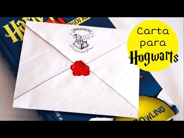 Imprime tu Carta para Hogwarts ⚡️ I Craftabulous