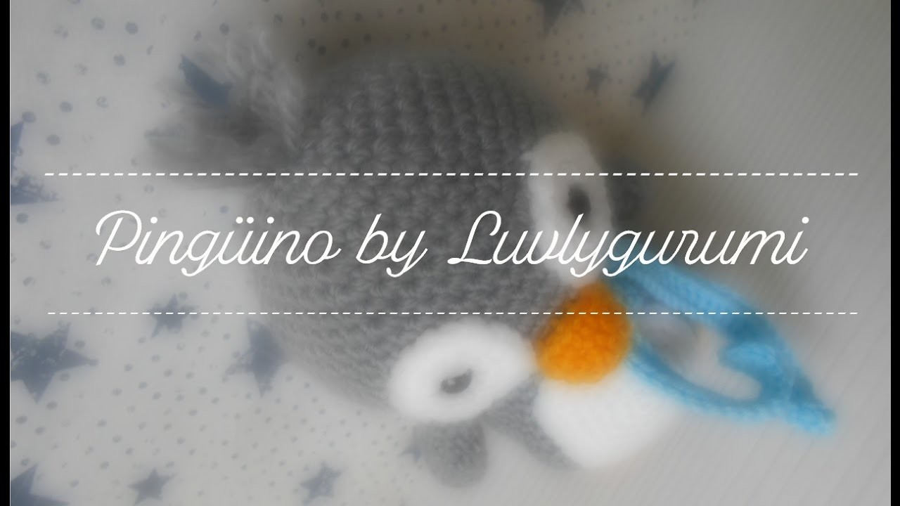 Mis amigurumis terminados: pingüino by Luvlygurumi.