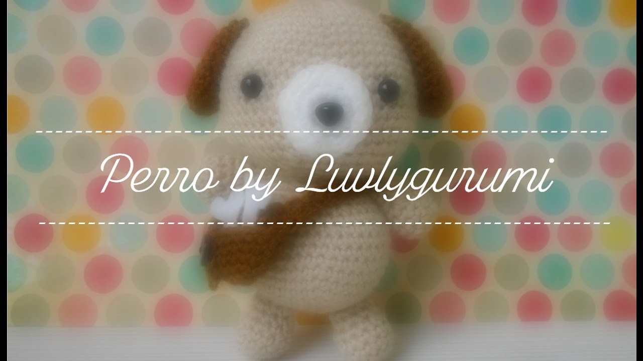 Mis amigurumis terminados: perro by Luvlygurumi.