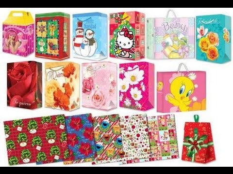 RECICLA y REUTILIZA bolsas de regalo y papel china o de regalo para COSAS ÚTILES y PRODUCTIVAS