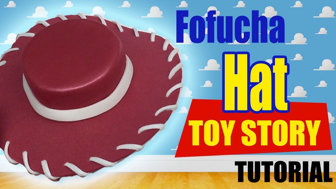 Sombrero Vaquero Fofucha Jessie Toy Story - Cowboy Hat Jessie Toy Story