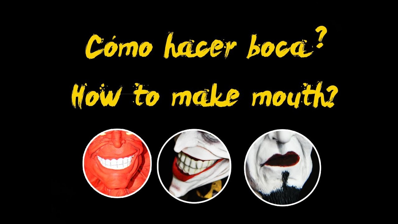 TIPS BÁSICOS PARA HACE BOCA. BASIC ITEMS TO MAKE A MOUTH - IDEARS FIGURAS COLECCIOBANLES