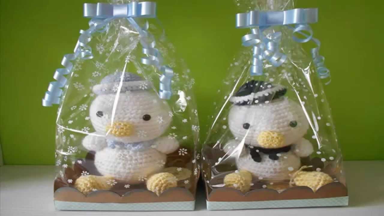 Tutorial packaging amigurumis: base tipo cesta y bolsa de celofán (Parte 2).