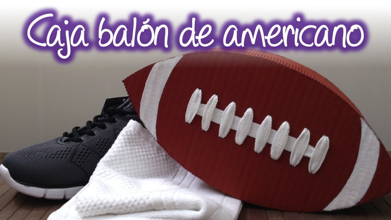 Caja de regalo Balón de futbol Americano, American Football Ball Gift Box