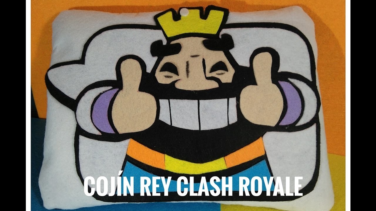 Cojín Rey Clash Royale