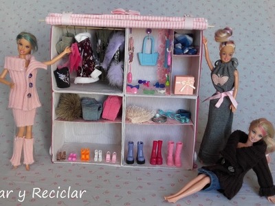 Cómo hacer armarios para muñecas. Parte 2