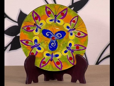 Como Hacer Cuadro de Mandala en Material Reciclable- Hogar Tv  por Juan Gonzalo Angel