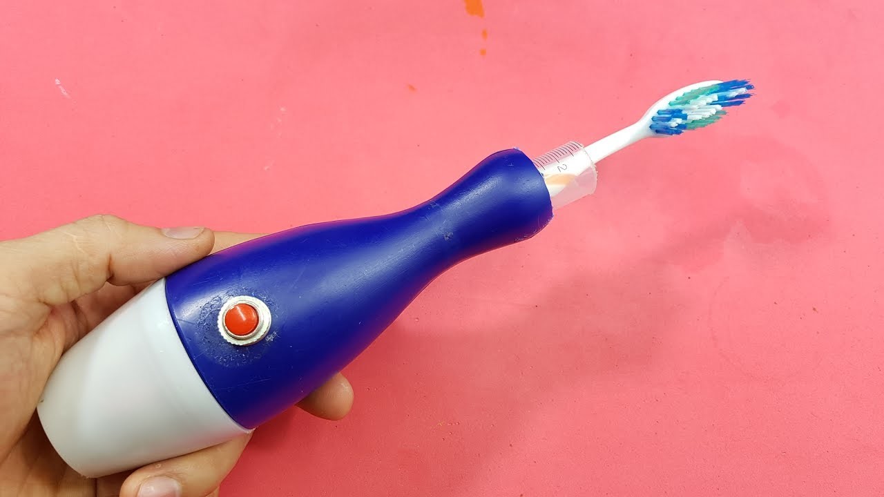Cómo hacer un cepillo de dientes eléctrico en casa