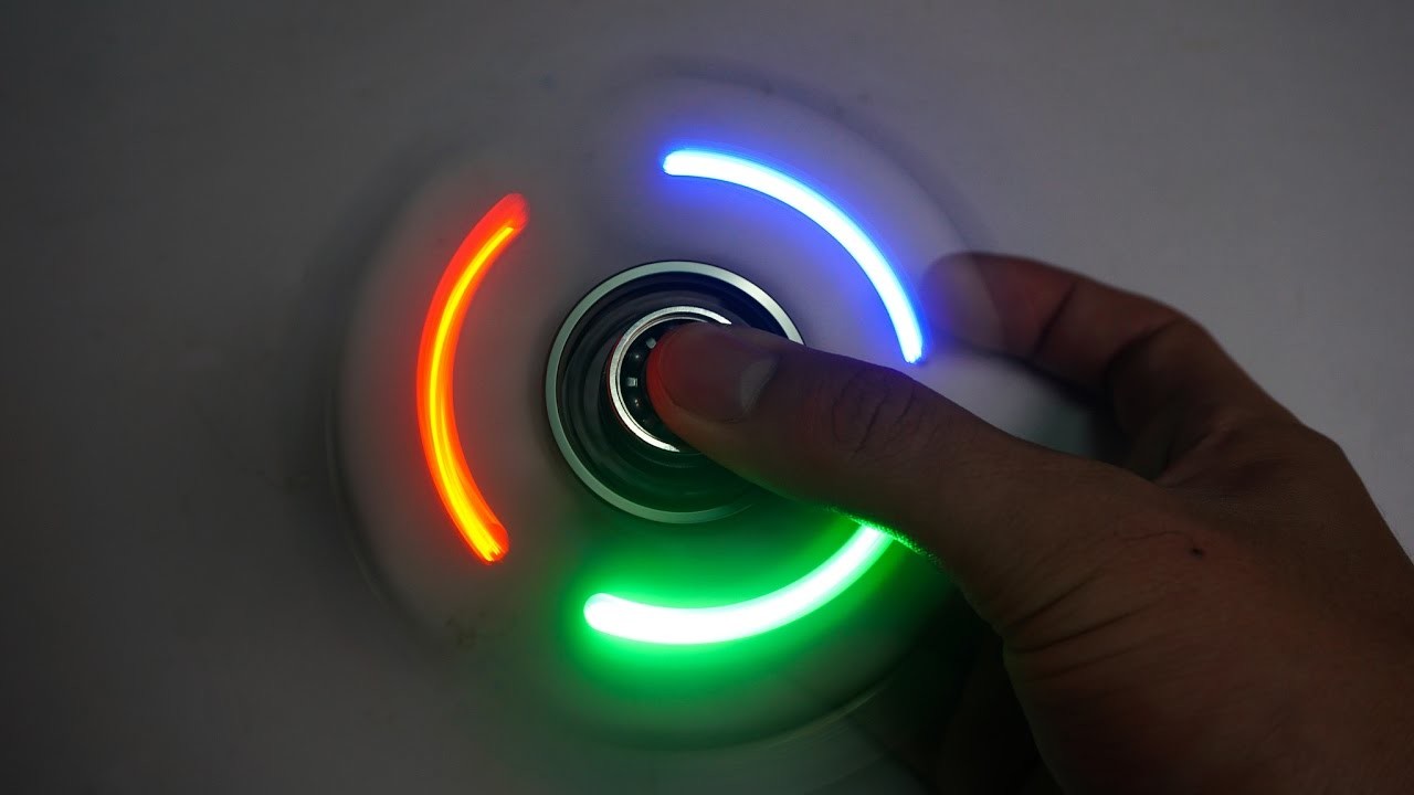 Cómo hacer una Hand Spinner con luz LED
