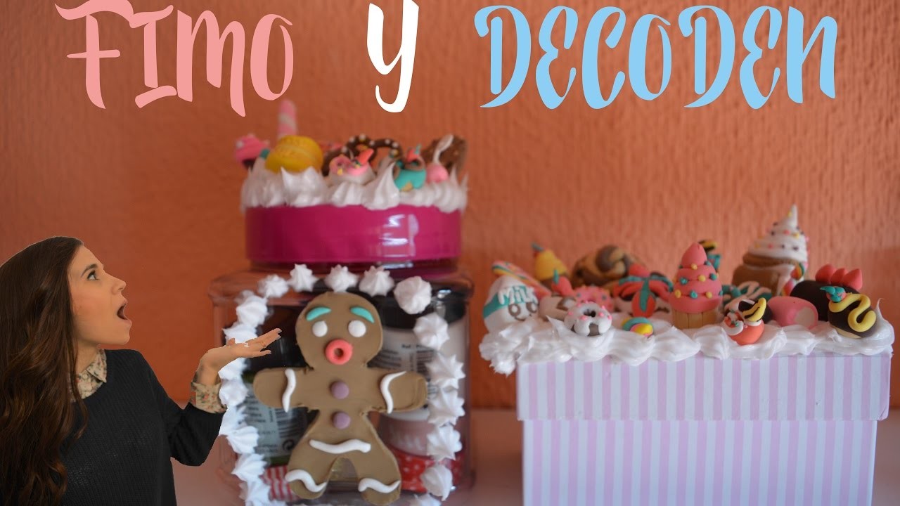 DIY FIGURITAS DE FIMO & LA TÉCNICA DECODEN  | ♡ Pat Sánchez