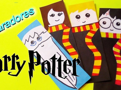 Haz 4 separadores de Harry Potter super facil Curiocity
