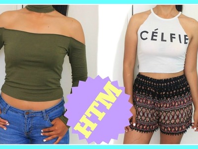 HTM:Transforma remeras para verano #4