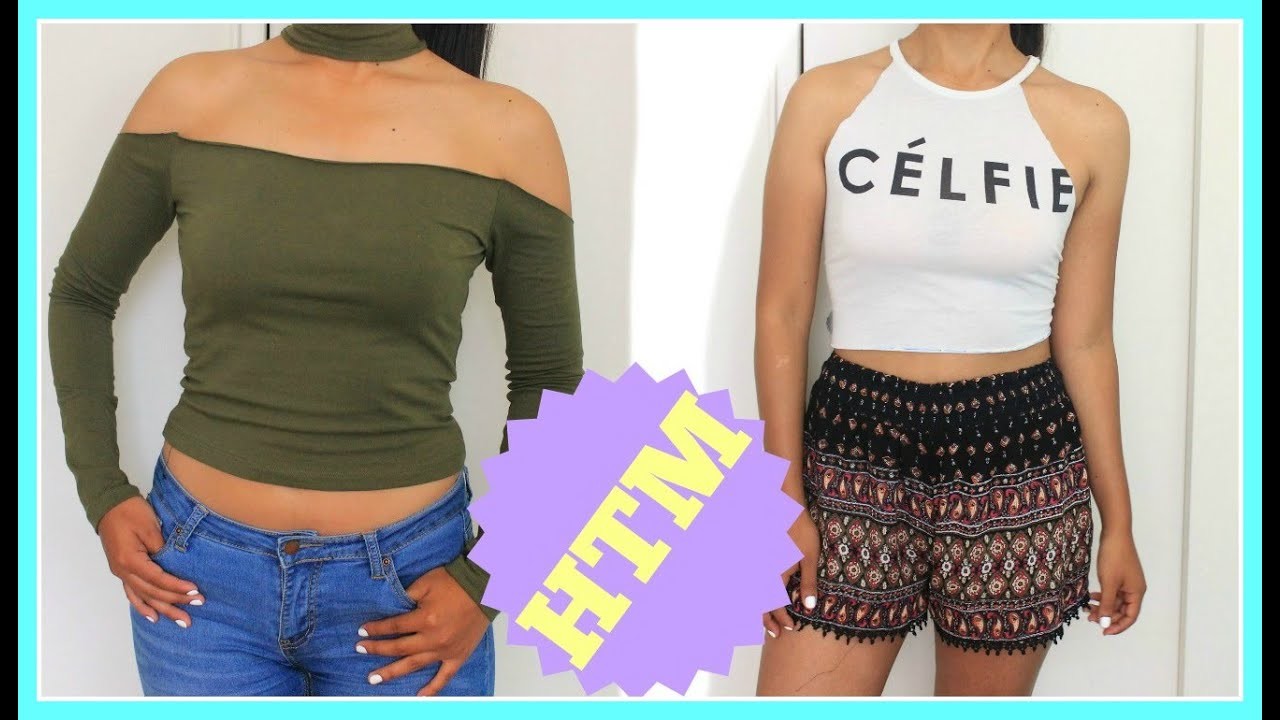 HTM:Transforma remeras para verano #4