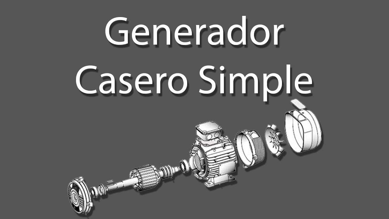 Mini Generador | Casero | Ideal para cortes de luz