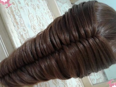 Peinados recogidos faciles para cabello largo bonitos y rapidos con trenzas para niña para fiestas91