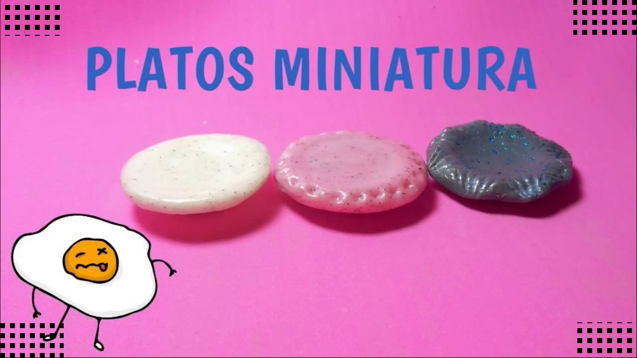 Plate of food Miniature Platos miniatura miniature doll