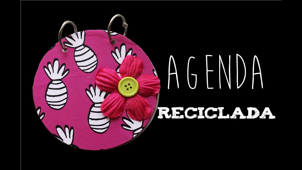 Agenda Reciclada (Manualidad 186)