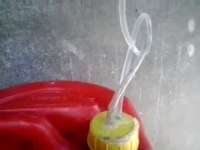 Aireador de agua casero sin consumo de energia