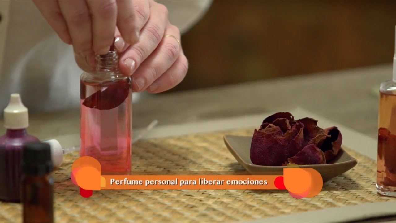 Aromaterapia: Perfume personal para liberar emociones, sanar y dejar partir la angustia.