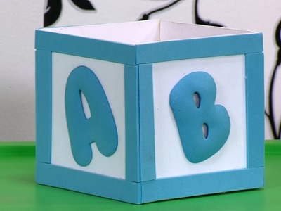 Como Decorar una Caja para Baby Shower- HogarTv por Juan Gonzalo Angel