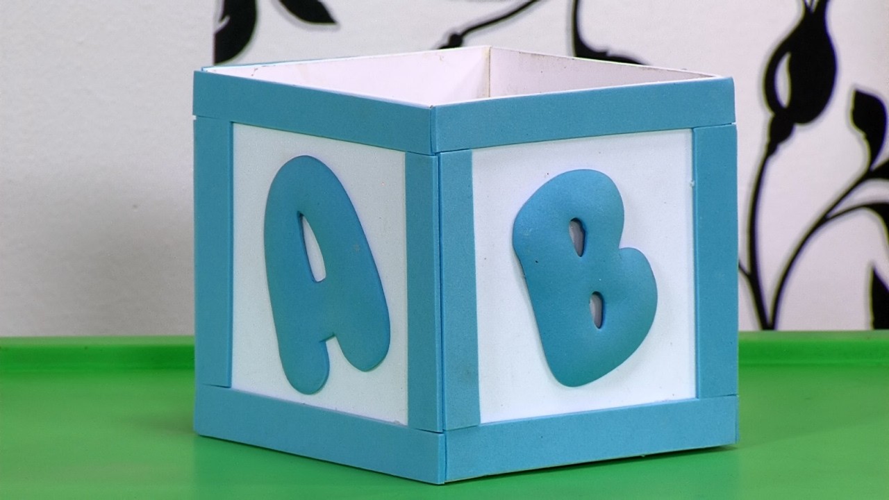 Como Decorar una Caja para Baby Shower- HogarTv por Juan Gonzalo Angel