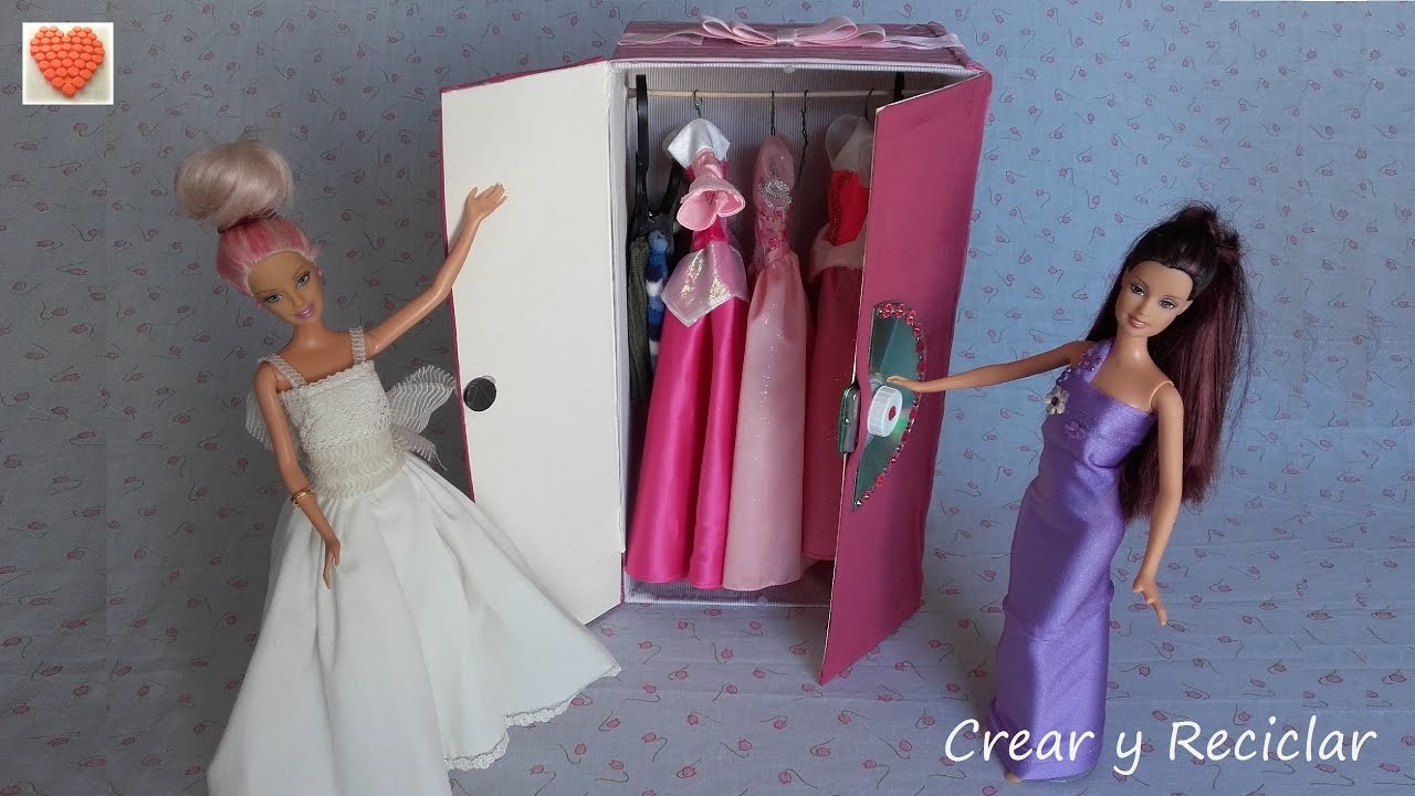 Cómo hacer armarios para muñecas. Parte 1
