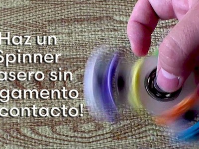 Como hacer un Fidget Spinner Casero sin usar pegamento de Contacto