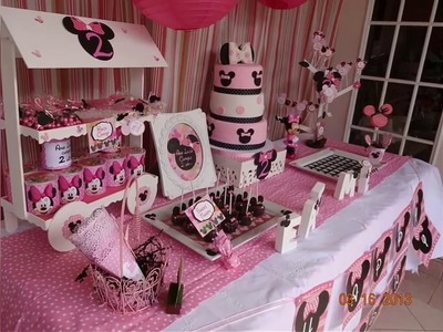 Cumpleaños temática minnie. 