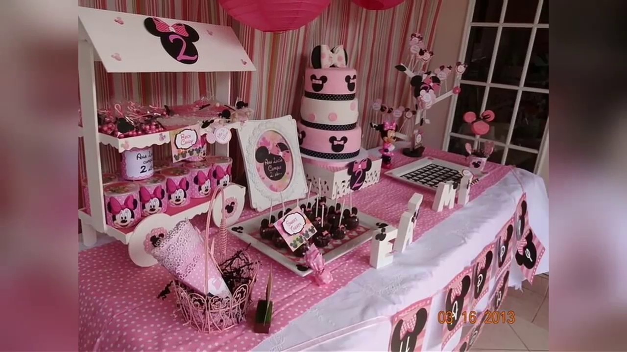 Cumpleaños temática minnie. 