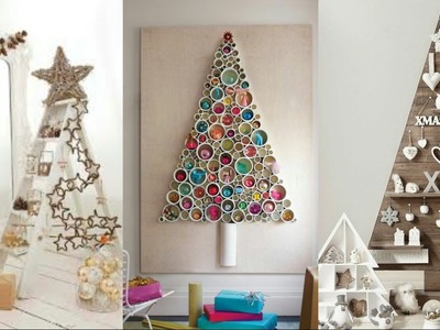 Ideas de árboles de Navidad originales con objetos reciclados | como decorar la casa | DIY | 2018 19