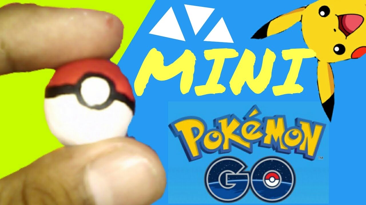 MINIATURA ❤ PokeBola ❤ Pokemon Go ✏ Lokos por el arte