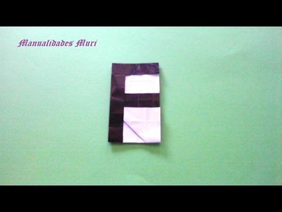 Origami. Alphabet. Letter F. Lettre F. Letra F