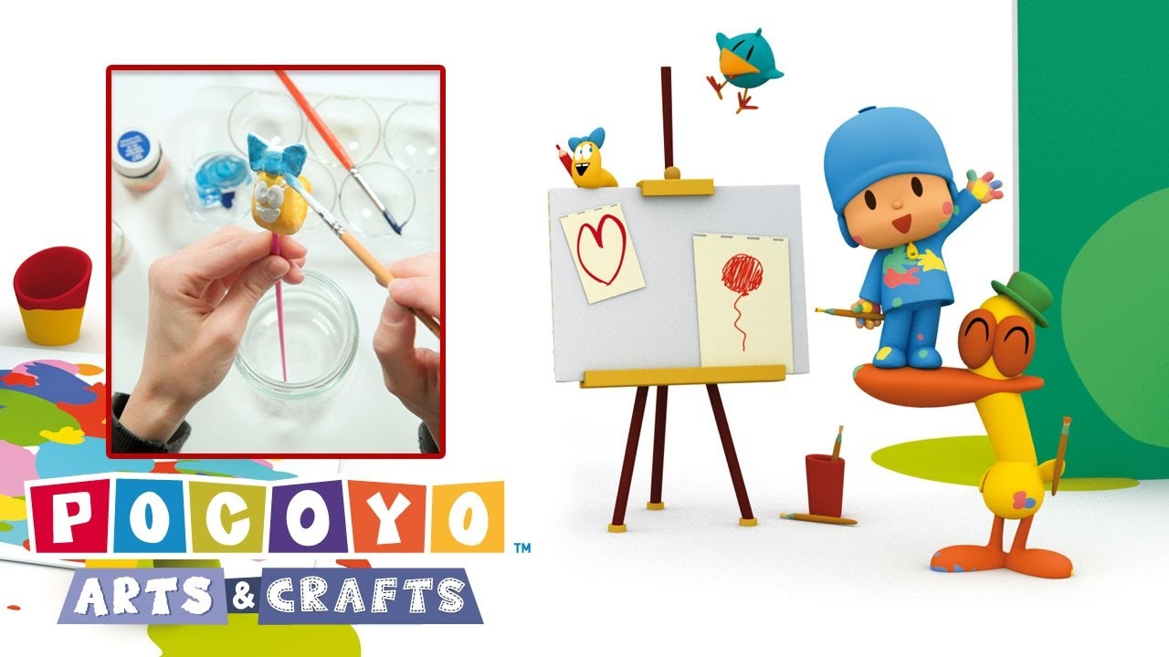 Pocoyo Arts & Crafts: Decorador de macetas | PRIMAVERA