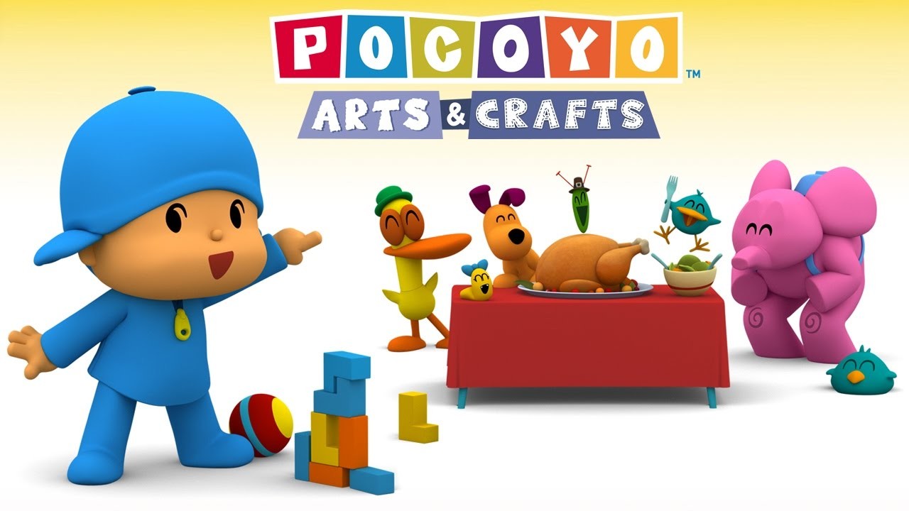 Pocoyo Arts & Crafts: Portamenús para Acción de Gracias | THANKSGIVING
