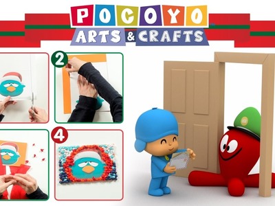 Pocoyo Arts & Crafts: Tarjeta de felicitación | NAVIDAD