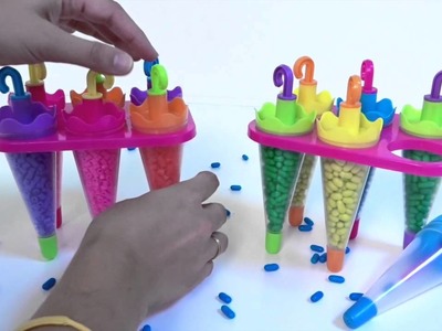 Aprende Colores con Paraguas de Colorines Juegos Infantiles