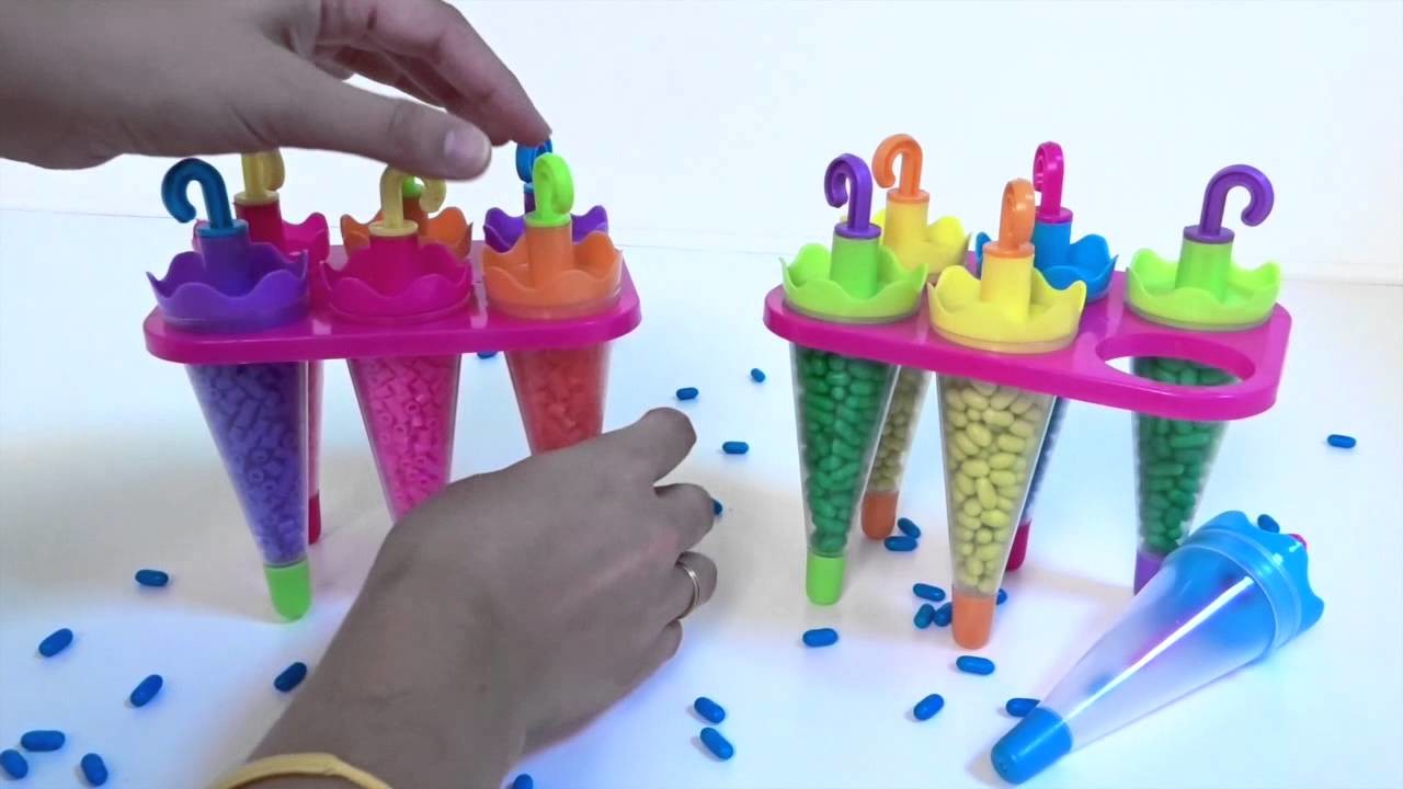 Aprende Colores con Paraguas de Colorines Juegos Infantiles