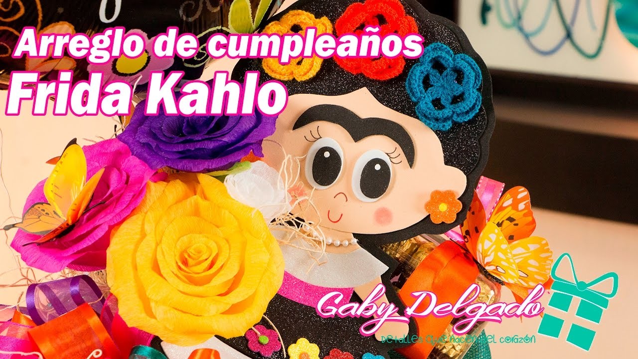 Arreglo de cumpleaños Frida Kahlo