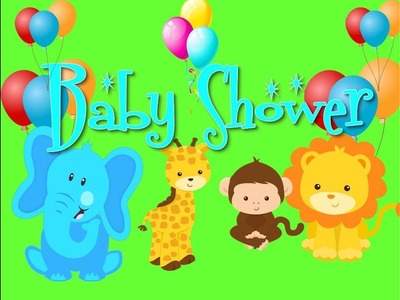 BABY SHOWER SAFARI--Ideas para Decoración ♥Tienes que verlas