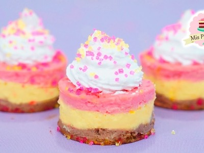 CHEESECAKE NAPOLITANO SIN HORNO | MIS PASTELITOS