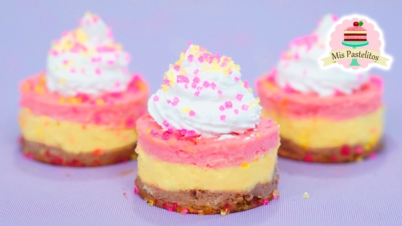 CHEESECAKE NAPOLITANO SIN HORNO | MIS PASTELITOS