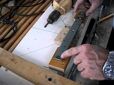 Cómo hacer una Ingletadora casera con sierra circular (II) Así se puede hacer, otra opción.