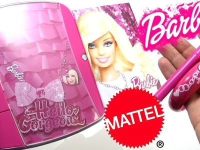 Diario Magico De Barbie Mattel Juguetes Para Niñas Compartimiento Secreto  Musica y Pulsera Con Joya