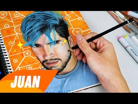 DIBUJANDO A HOLA SOY GERMAN | Juan Da Corte