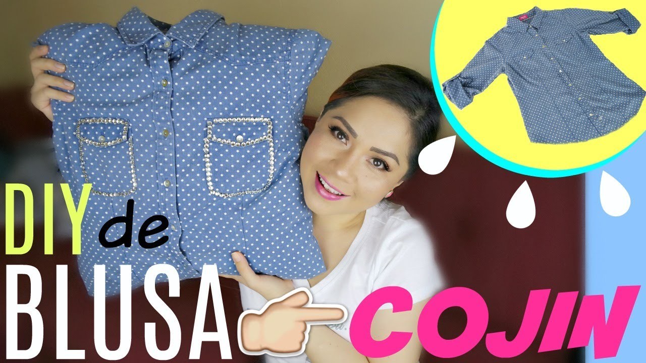 Diy: COJÍN CON CAMISA VIEJA