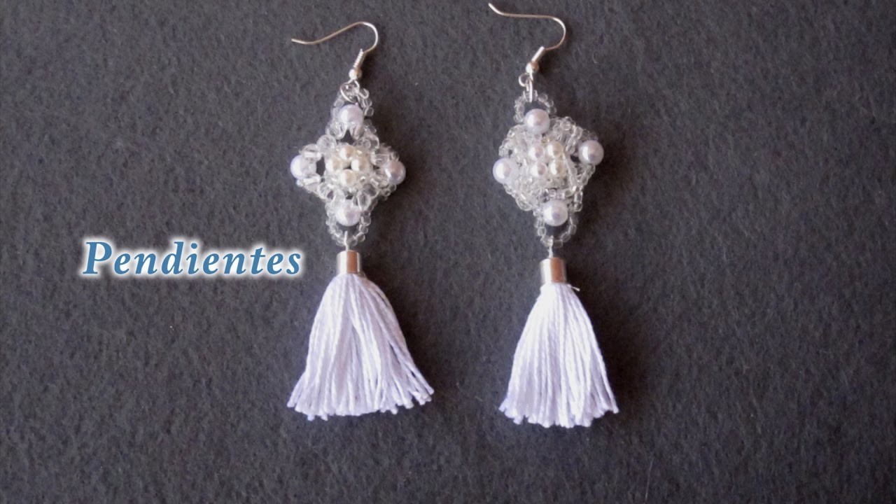 # DIY - Pendientes con flecos # DIY - fringed earrings