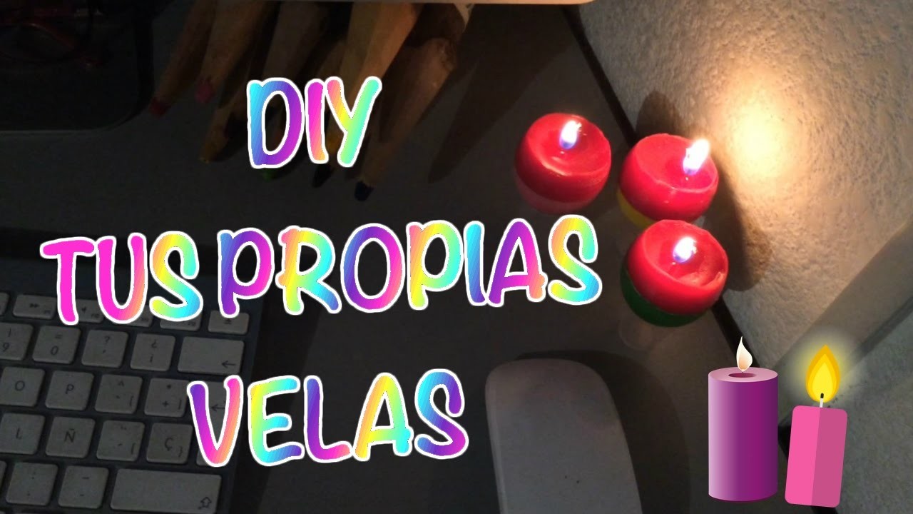 · DIY VELAS CON HUEVO · REGALO FÁCIL PARA MAMÁ ·